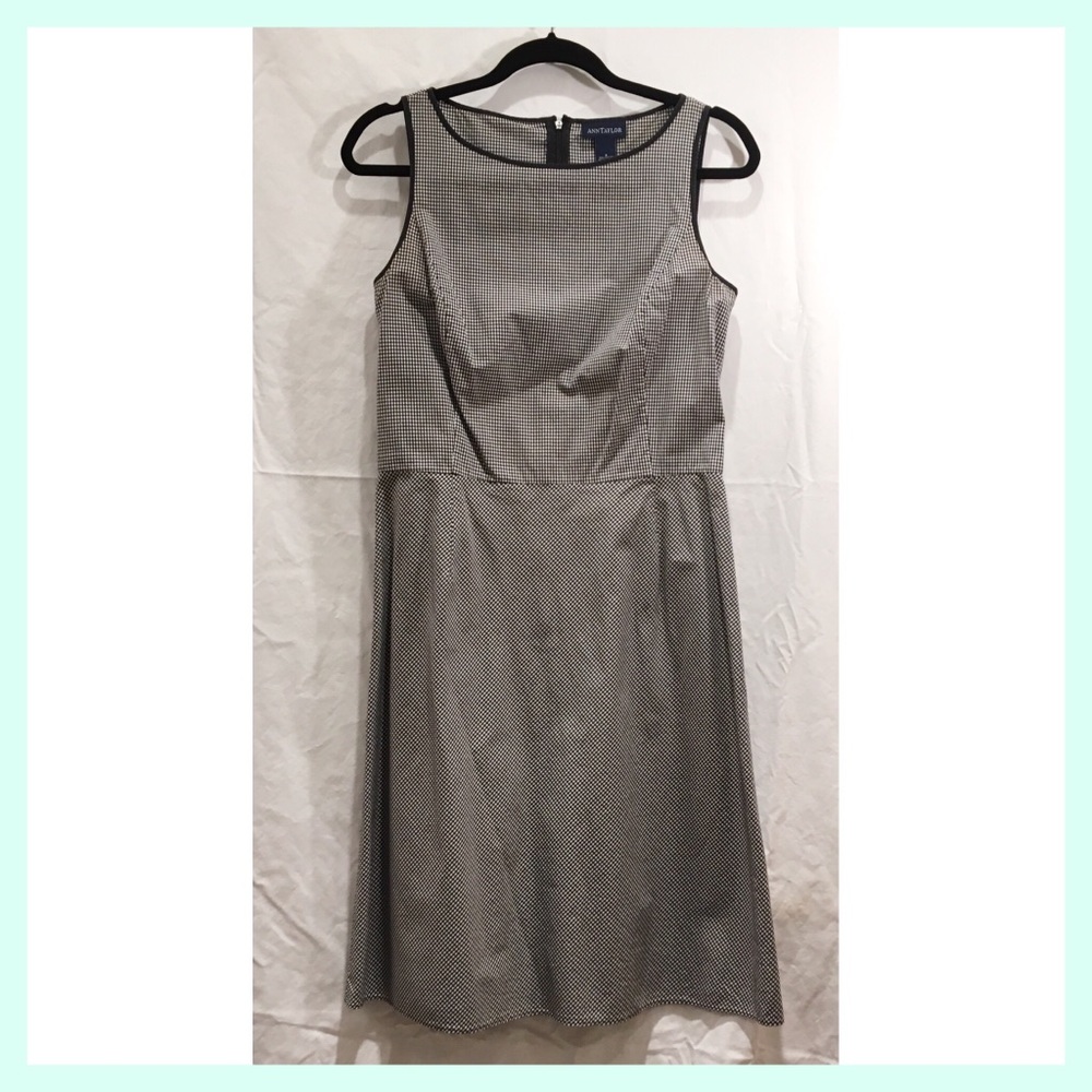 Gingham A-Line Dress